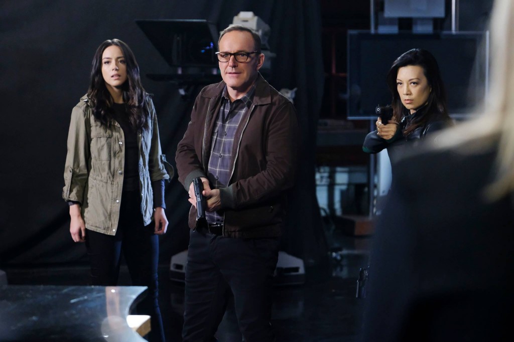Daisy, Coulson et May