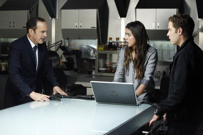 Les agents Coulson, Skye et Fitz