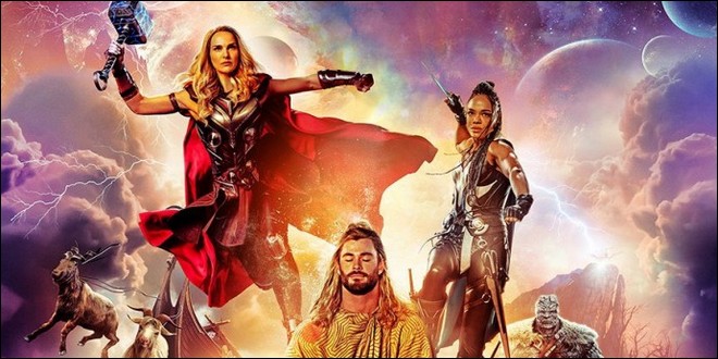 MARVEL film Thor : Love and Thunder
