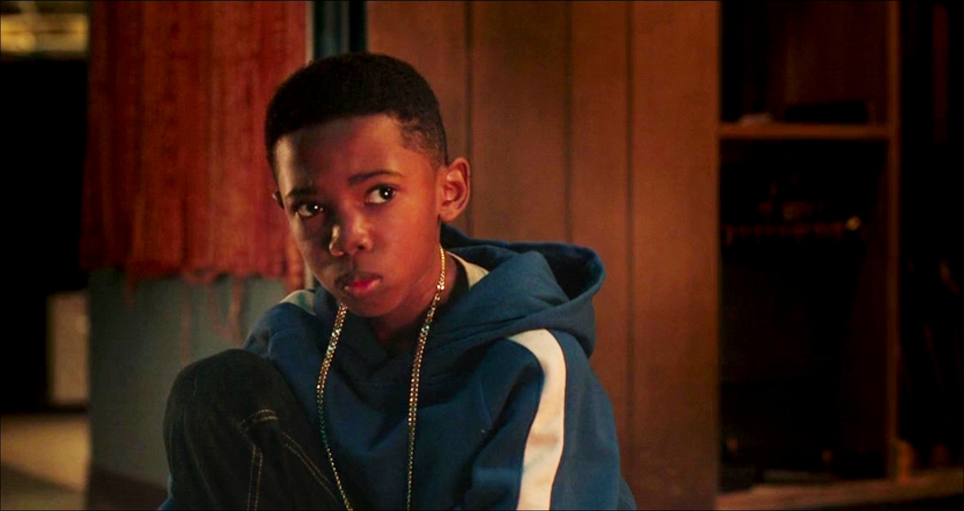 Erik Stevens enfant, alias Killmonger, film MARVEL Black Panther