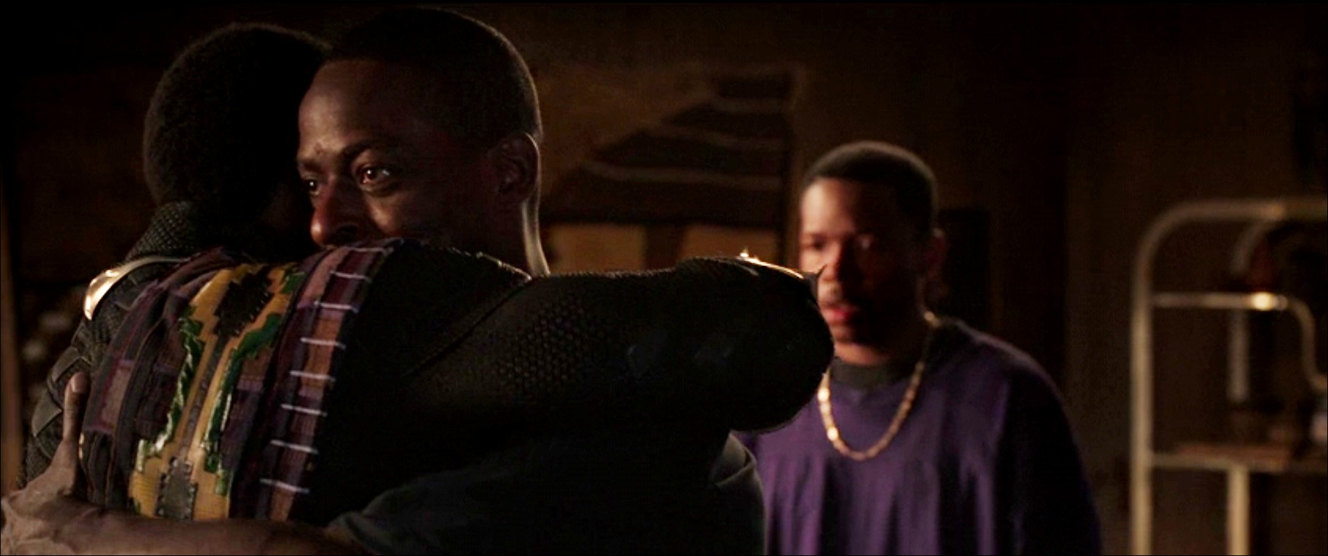 N'Jobu, T'Chaka et Zuri, film MARVEL Black Panther
