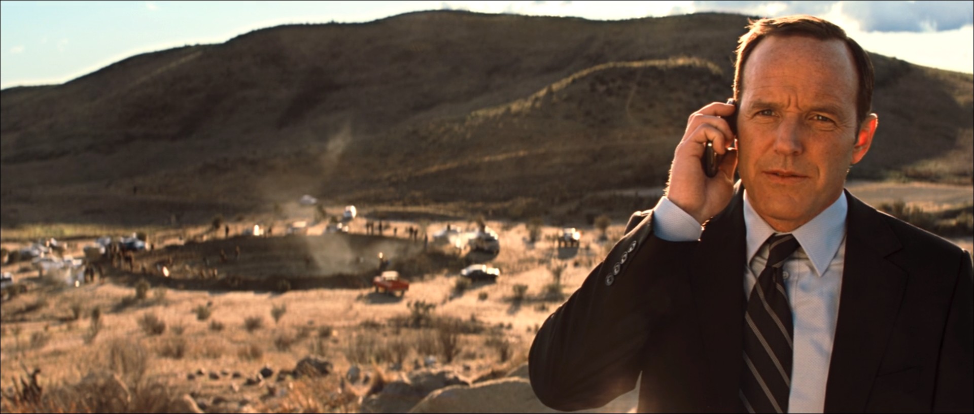 Agent du S.H.I.E.L.D. Phil Coulson, scène-post générique du film MARVEL Iron Man 2