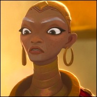 Akeya, personnage de la s&eacute;rie MARVEL Eyes of Wakanda