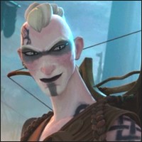 La femme guerri&egrave;re, personnage de la s&eacute;rie MARVEL Eyes of Wakanda