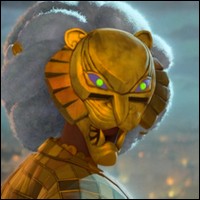 Le Lion, personnage de la s&eacute;rie MARVEL Eyes of Wakanda