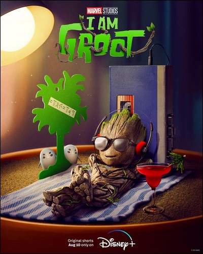 Marvel series I am Groot poster affiche