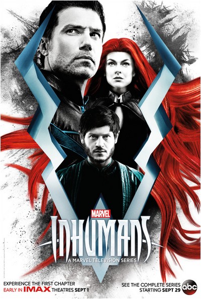 Marvel série Inhumans affiche poster