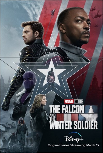 Marvel The Falcon and the Winter Soldier affiche poster Falcon et le Soldat de l'Hiver 