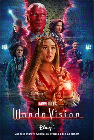 Marvel série WandaVision affiche poster