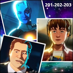 Personnages des épisodes 201 à 203 de la série MARVEL What If...?